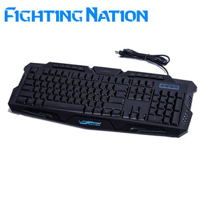 Gaming Keyboard Backlight Switchable Light