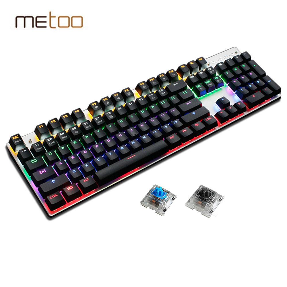 Metoo Mechanical Keyboard 87/104 Anti-ghosting