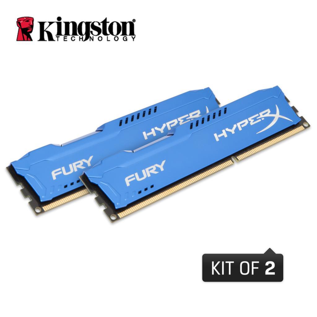 Kingston Desktop memory 8GB (2*4GB) 16GB (2*8GB) HyperX FURY DDR3 1866 MHz