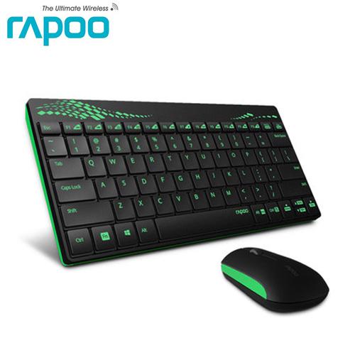 Rapoo 8000 Multimedia Mini Wireless Keyboard & mouse Combo