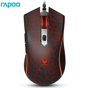 Rapoo V15 7D LED Light USB Cable Optical Gaming Mouse