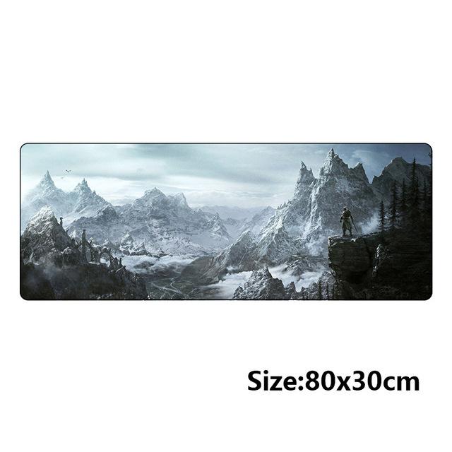 80x30cm Popular host computer stand-alone game mouse pad