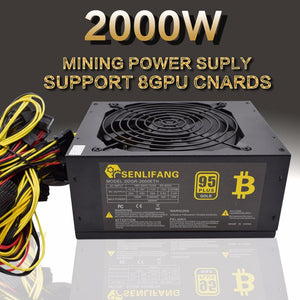 Asic bitcoin new Gold power 2000W PLUS BTC power supply
