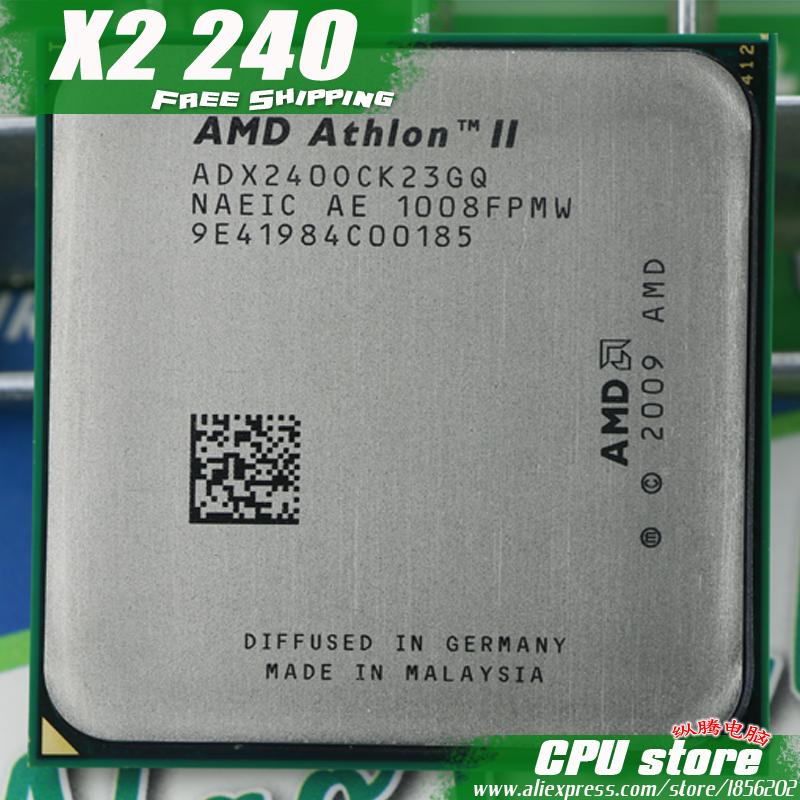 AMD Athlon II  X2 240 CPU Processor (2.8Ghz/ 2M /2000GHz