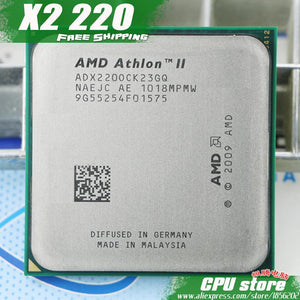 AMD Athlon II  X2 220 CPU Processor (2.8Ghz/ 1M /2000GHz)
