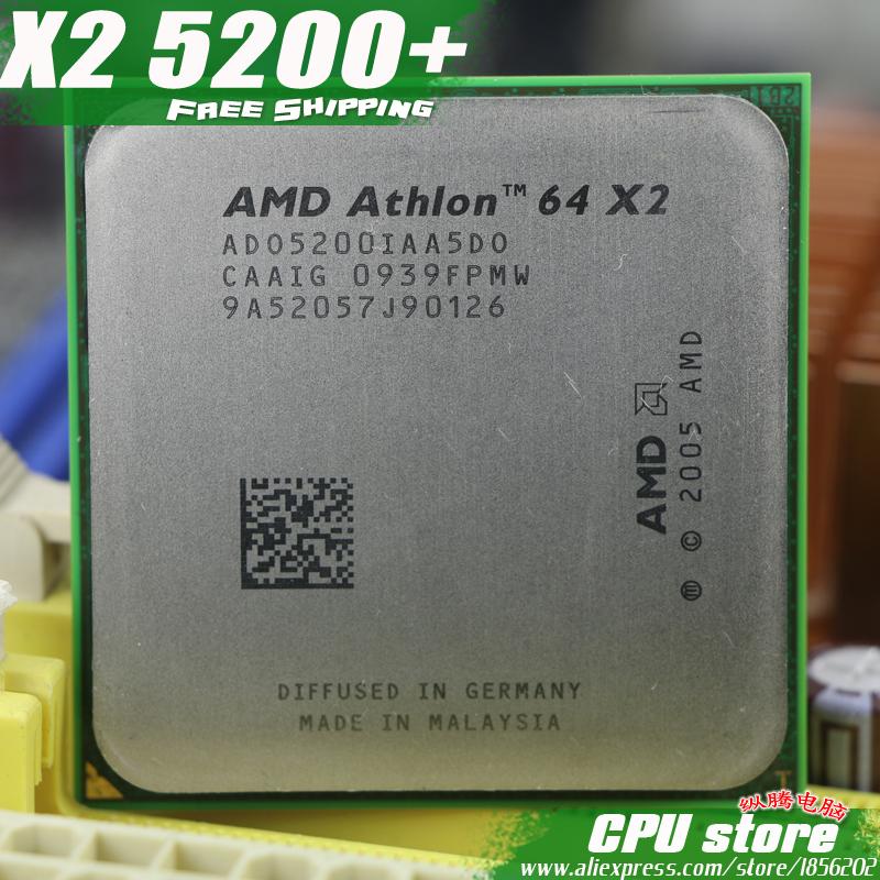 AMD Athlon 64 X2 5200+ CPU Processor (2.7Ghz/ 1M /1000GHz)