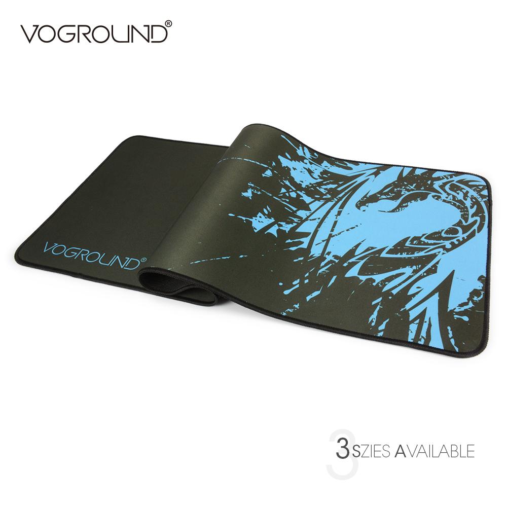 VOGROUND Blue Dragon Speed Locking Edge Natural Rubber Mouse Pad