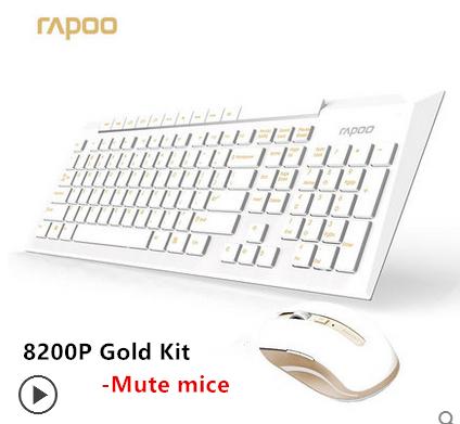 Rapoo Multimedia Wireless Keyboard Mouse Combos