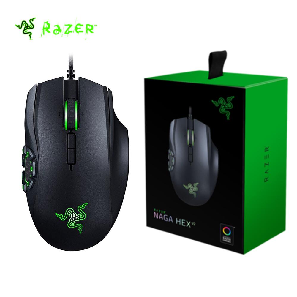Razer Naga Hex V2 Wired Gaming Mouse