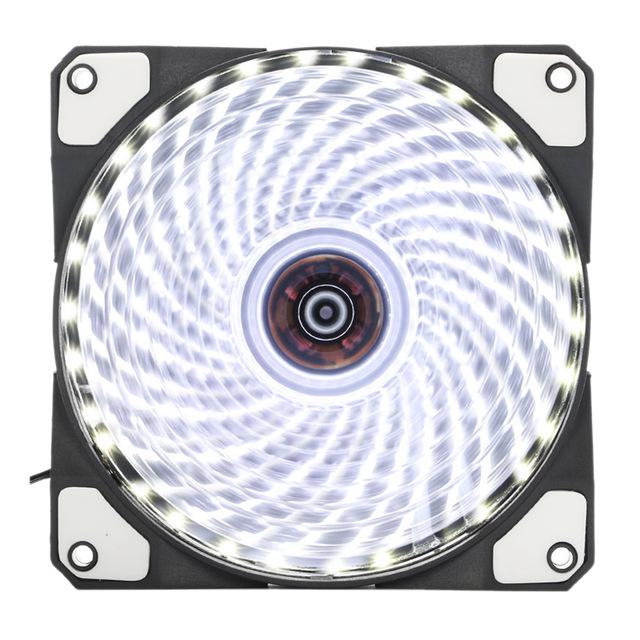 120mm PC Computer 16dB Ultra Silent 33 LEDs Case Fan
