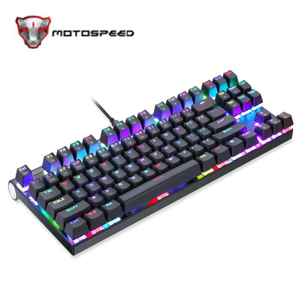 Wired Mechanical Gaming Keyboard LED Backlit