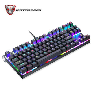 Wired Mechanical Gaming Keyboard LED Backlit