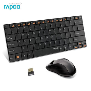 Rapoo 9020 2.4G Ultra-Slim Compact Wireless Keyboard and mouse Combo